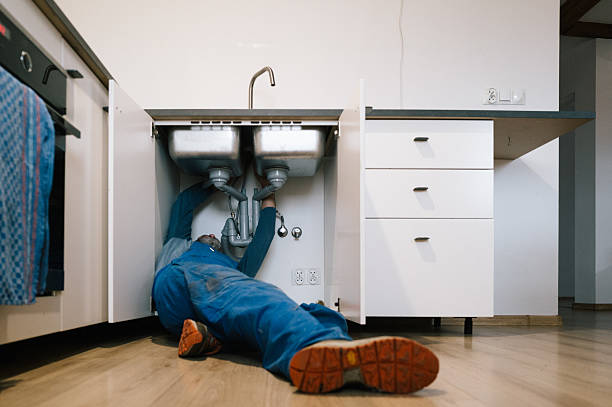Professional Drain Cleaning technician working in Grovetown, GA